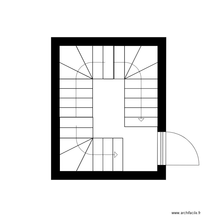 ZEHR. Plan de 5 pièces et 30 m2