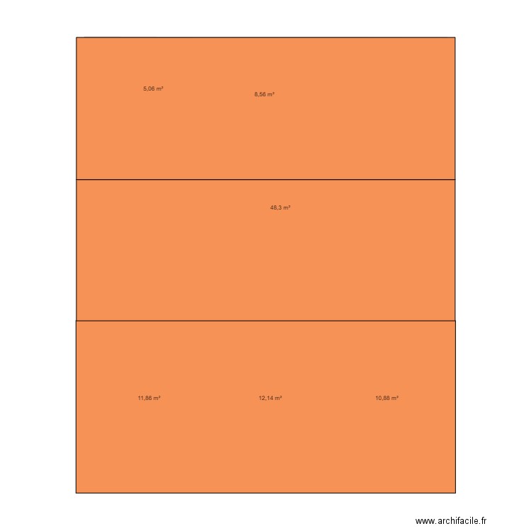 JEROME. Plan de 6 pièces et 97 m2