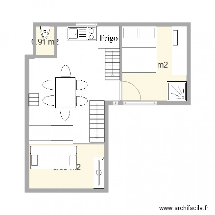 OKS A. Plan de 0 pièce et 0 m2