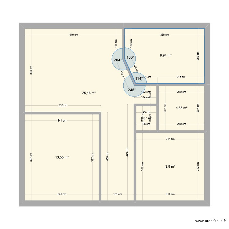 Maison. Plan de 0 pièce et 0 m2