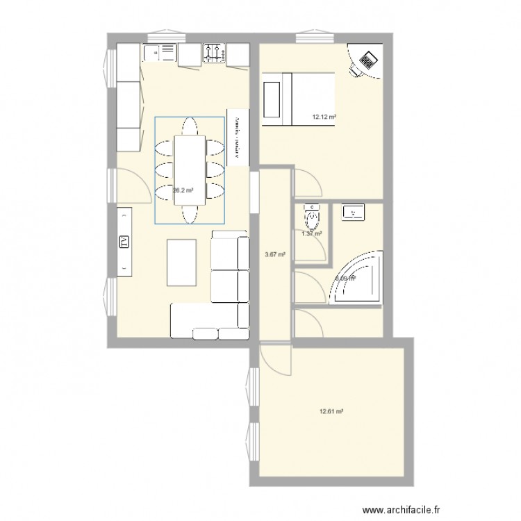 plan ronchamp 2. Plan de 0 pièce et 0 m2