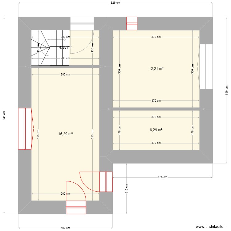 Vircondelet. Plan de 0 pièce et 0 m2