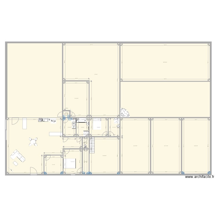 usine. Plan de 0 pièce et 0 m2