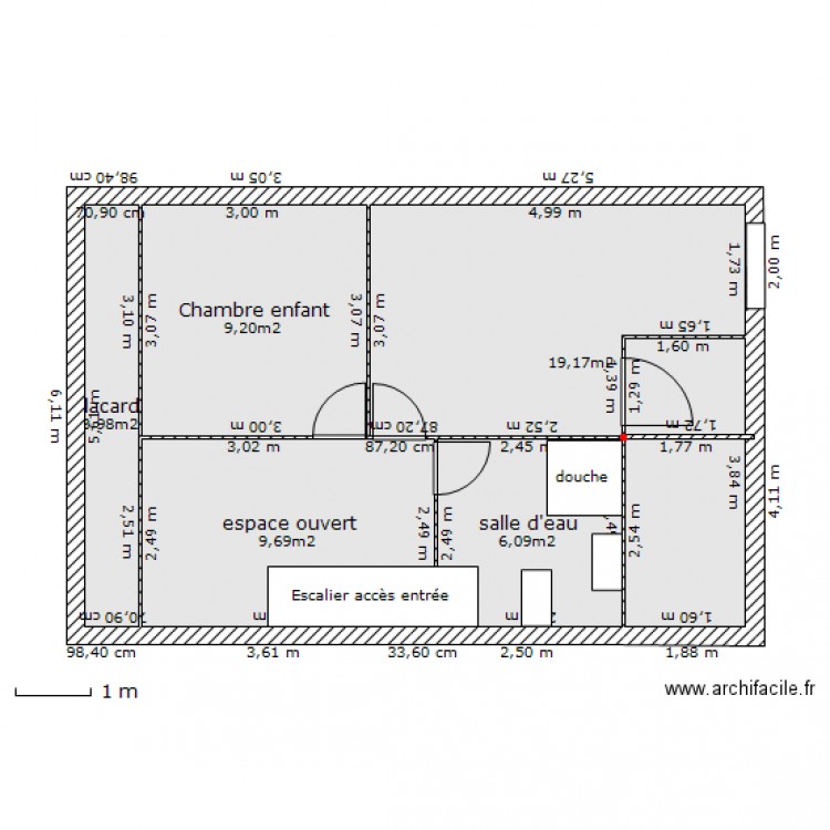 COMBLES. Plan de 0 pièce et 0 m2