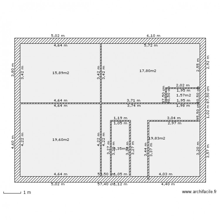 Etage1. Plan de 0 pièce et 0 m2