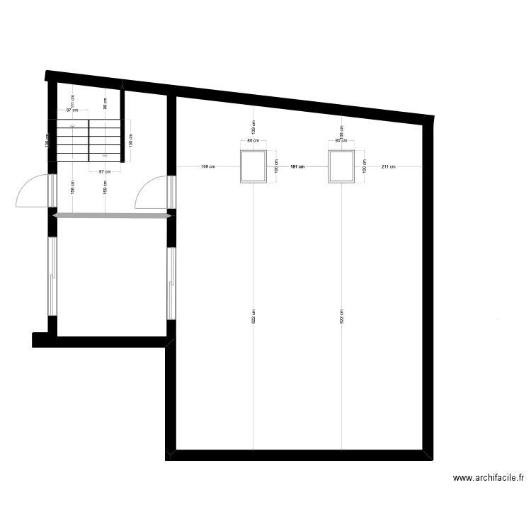 2èm D VELUX. Plan de 0 pièce et 0 m2