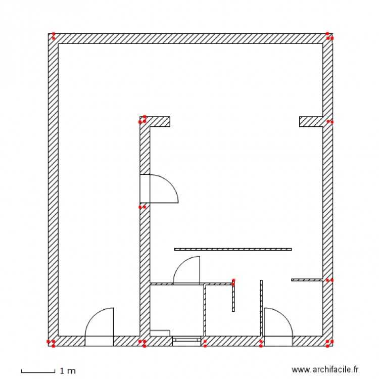 Masse RdC - Projet 2. Plan de 0 pièce et 0 m2