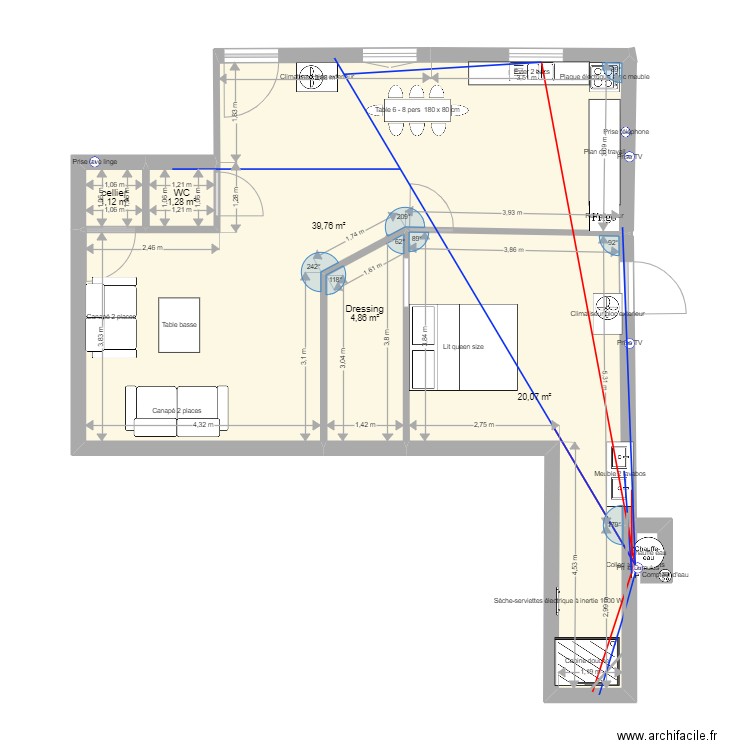 t3 albert. Plan de 0 pièce et 0 m2