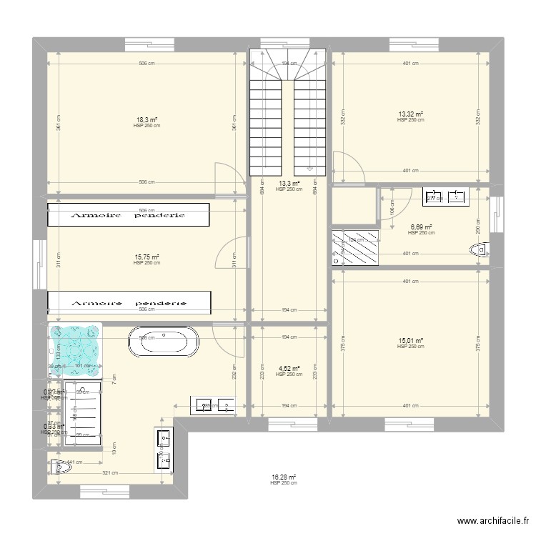 plan 1 er etage stadtbredimus new. Plan de 0 pièce et 0 m2