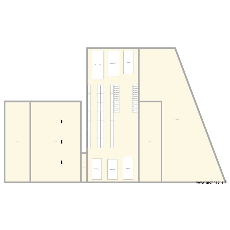 VougyForge. Plan de 6 pièces et 1019 m2