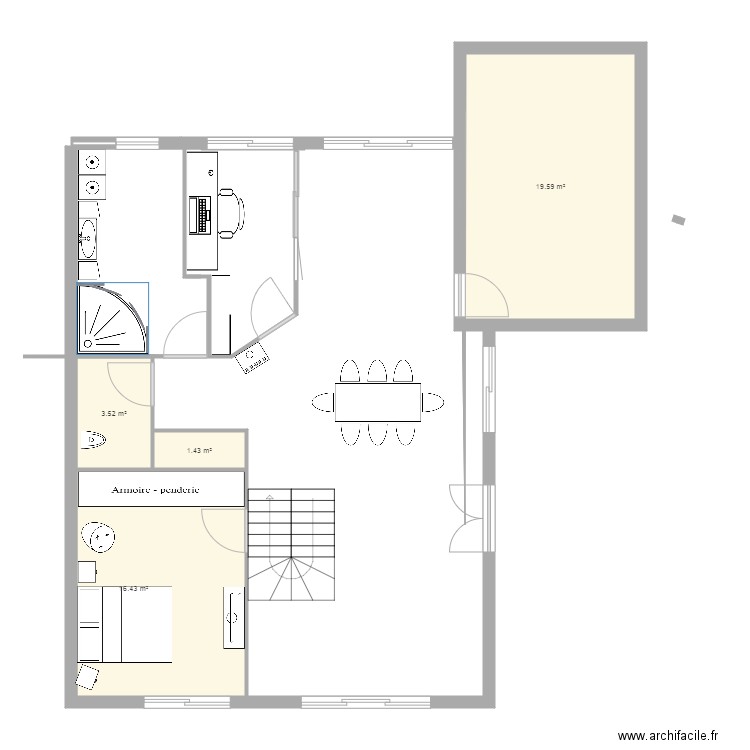 Marino - Plan dessiné par Myrabel