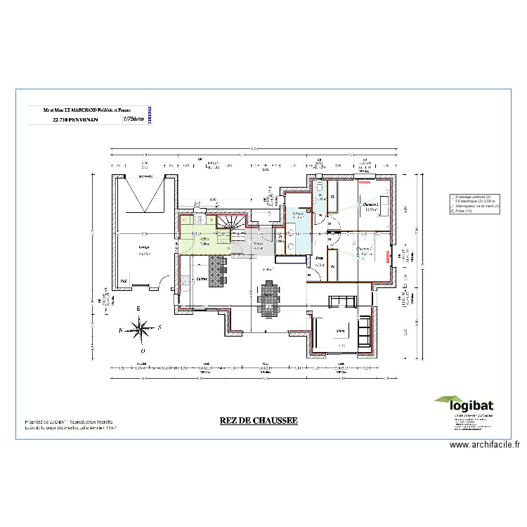 LOGIBAT TEST. Plan de 0 pièce et 0 m2