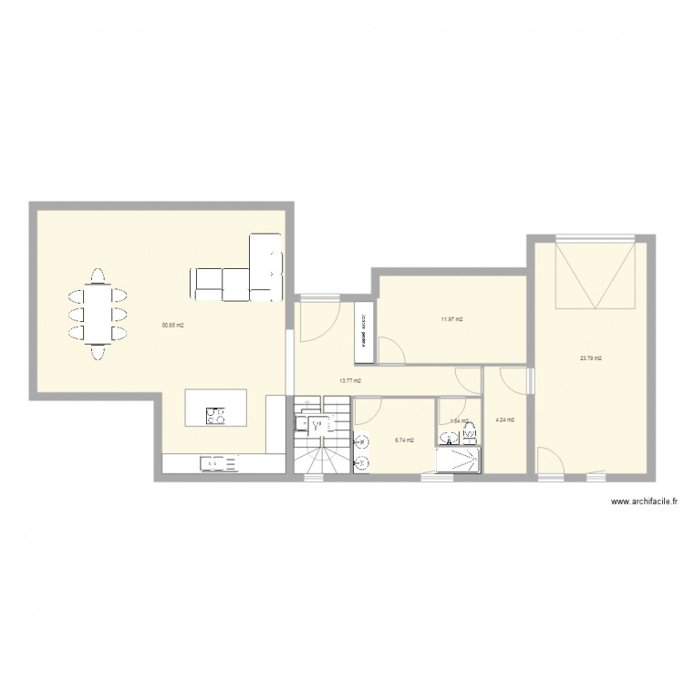 Plan maison type pascal. Plan de 0 pièce et 0 m2