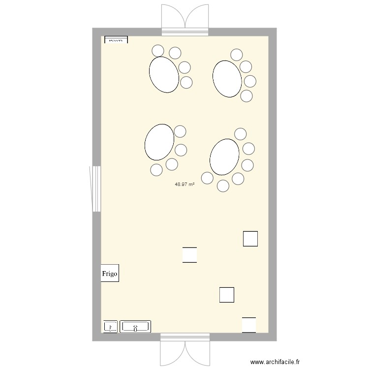 Grange. Plan de 0 pièce et 0 m2