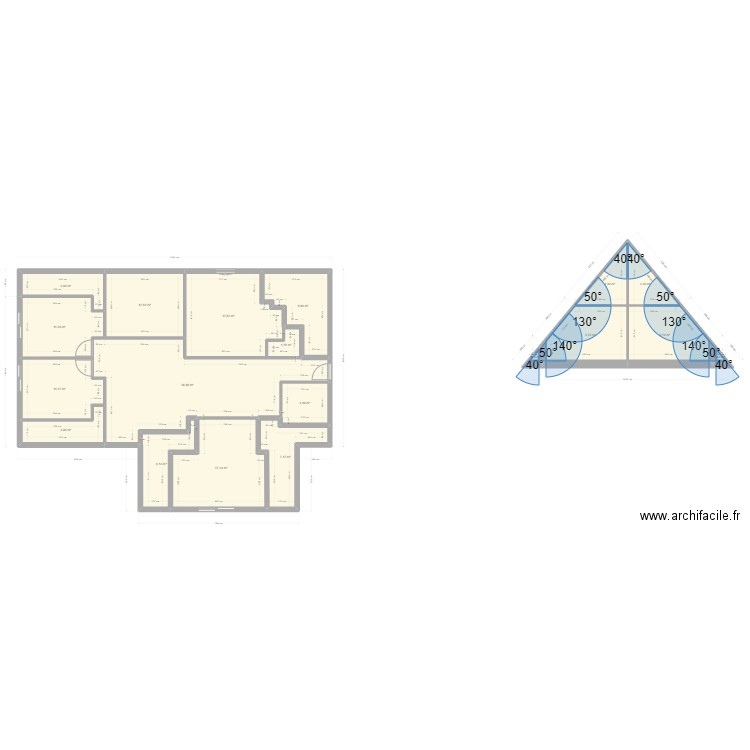 Savoye. Plan de 0 pièce et 0 m2