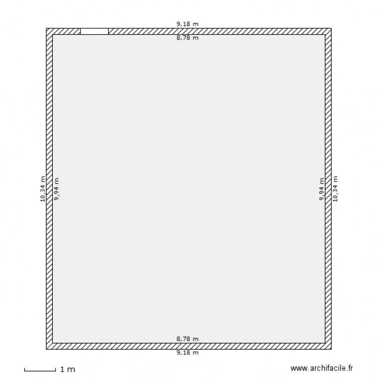 Extension maison . Plan de 0 pièce et 0 m2