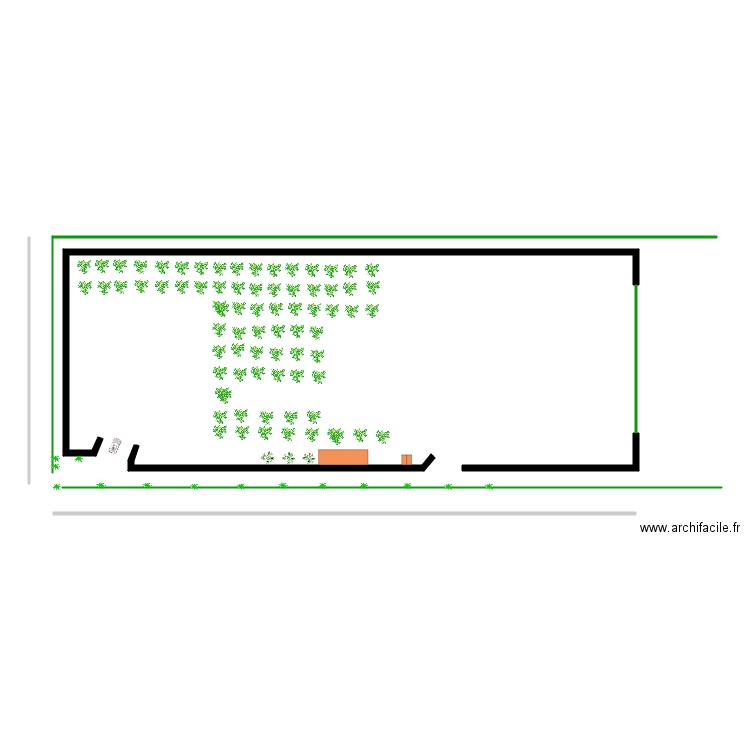 Implantation espace vert maj OCT2021. Plan de 0 pièce et 0 m2