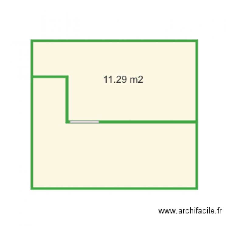 Haut Mezzanine placo seul. Plan de 0 pièce et 0 m2