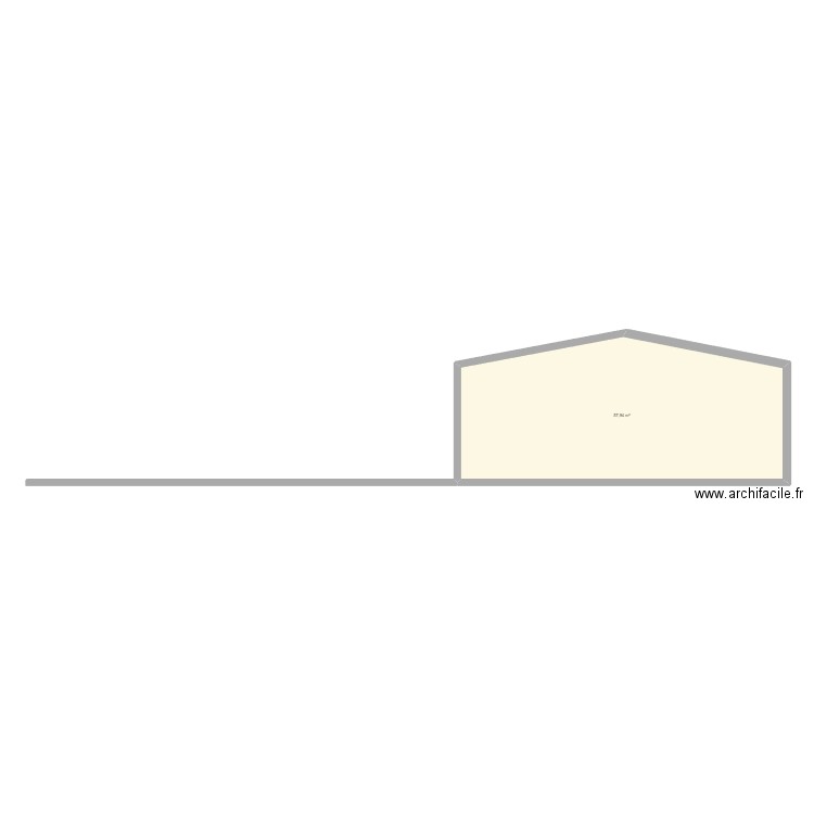 DP3 plan de coupe sans piscine. Plan de 0 pièce et 0 m2