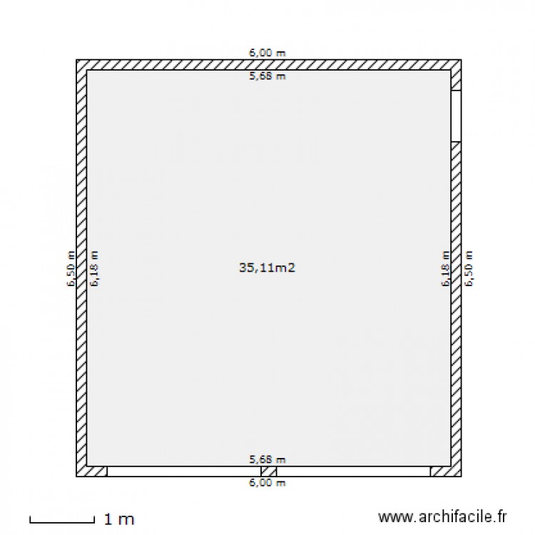 garage muscadelles. Plan de 0 pièce et 0 m2