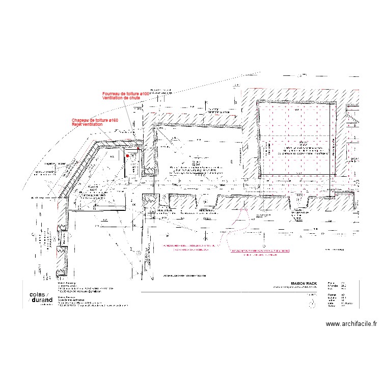 ROBIN_PLAN SORTIE DE TOITURE_RDC_WACK. Plan de 0 pièce et 0 m2