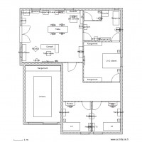 Plan villa 2D