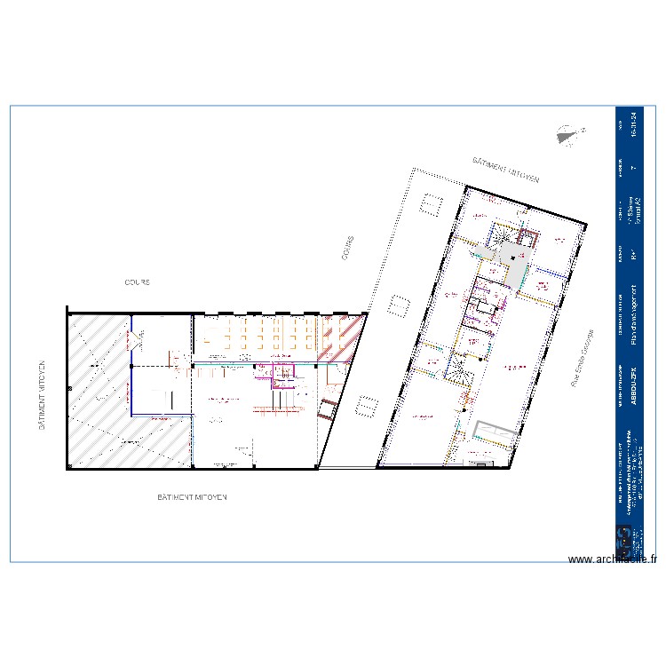 Plan SABLAGE LABORATOIRE. Plan de 0 pièce et 0 m2