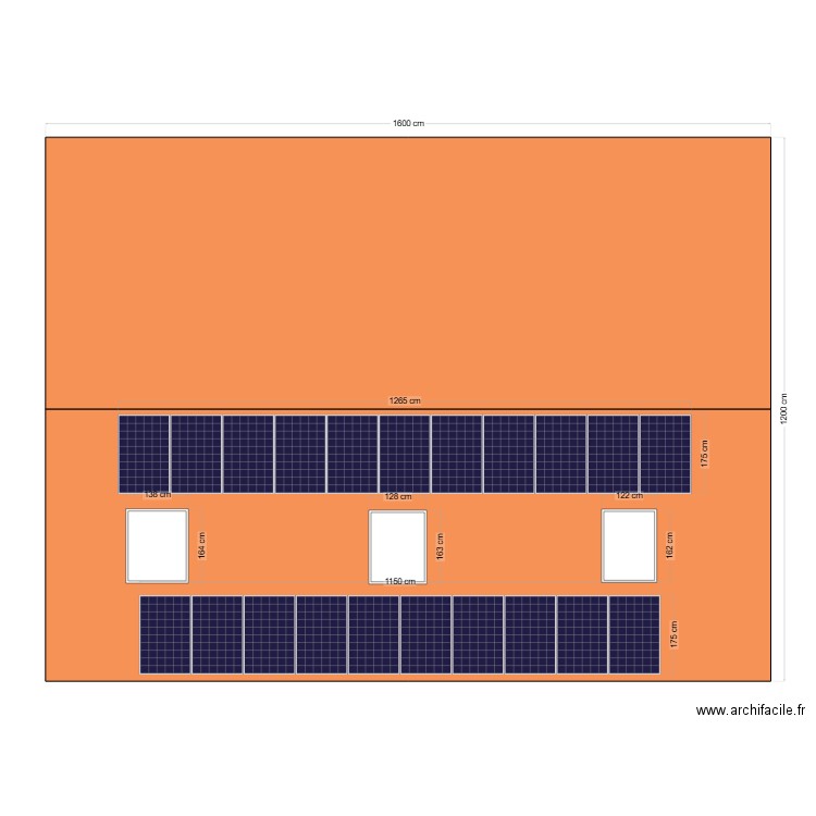 peran. Plan de 0 pièce et 0 m2