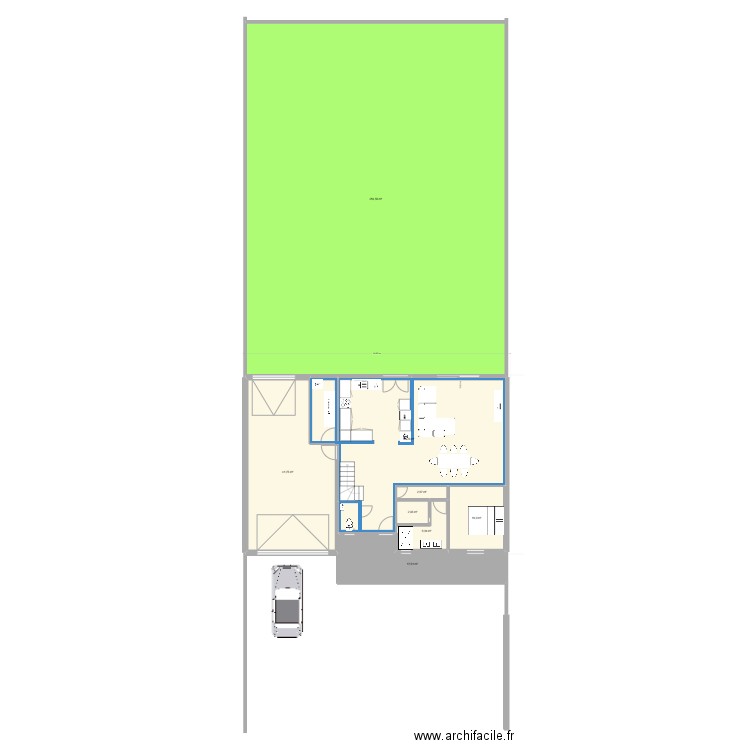 PLAN VERTRIEU 2. Plan de 15 pièces et 513 m2