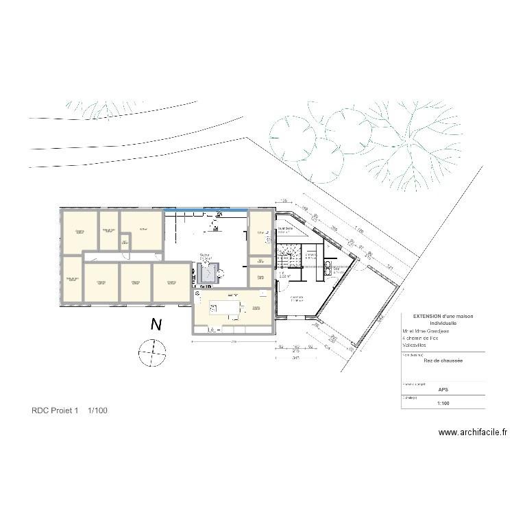 HOME. Plan de 12 pièces et 101 m2