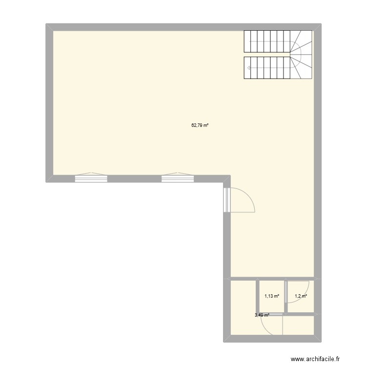 8 Ardenay ARCEUIL. Plan de 4 pièces et 69 m2