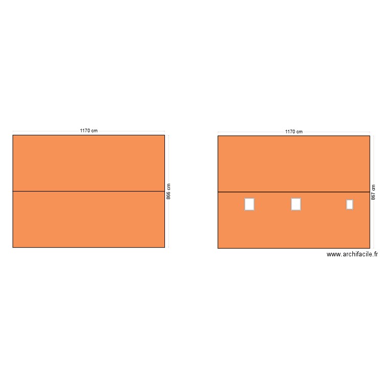 toiture. Plan de 0 pièce et 0 m2