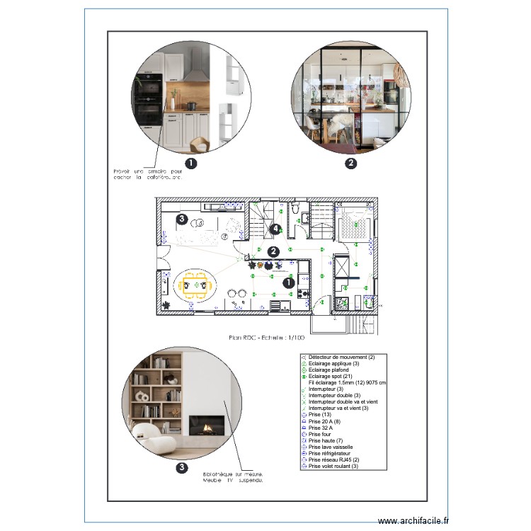 GROLAY. Plan de 0 pièce et 0 m2