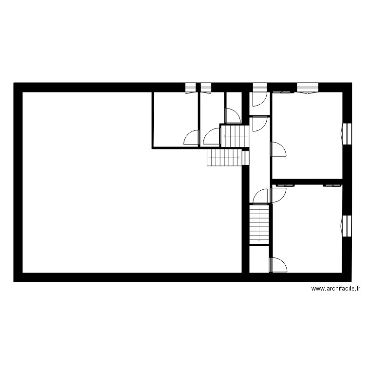 BELLINGWOUT. Plan de 23 pièces et 697 m2