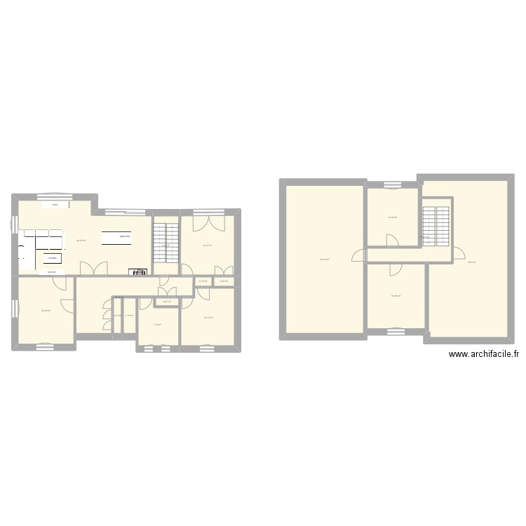 Dardilly. Plan de 17 pièces et 264 m2