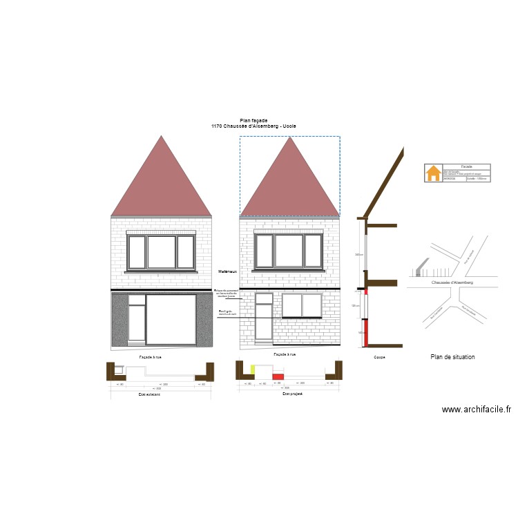 Plan de sythèse. Plan de 0 pièce et 0 m2