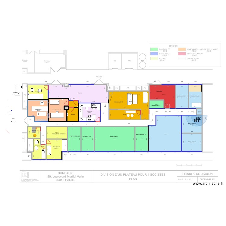 VALIN V20. Plan de 0 pièce et 0 m2