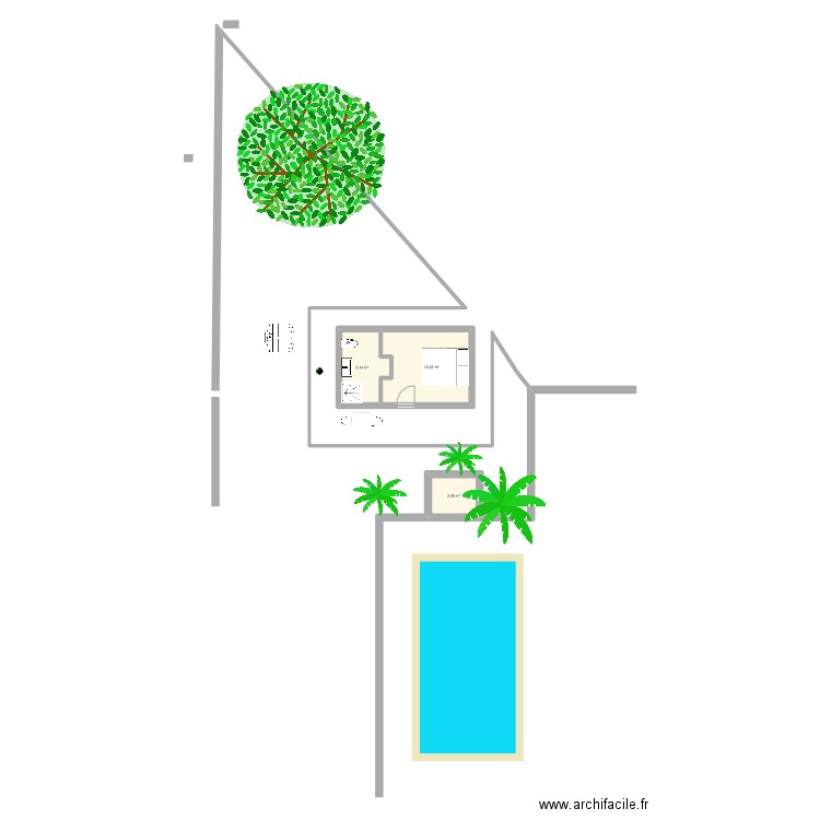 projet casbah. Plan de 0 pièce et 0 m2