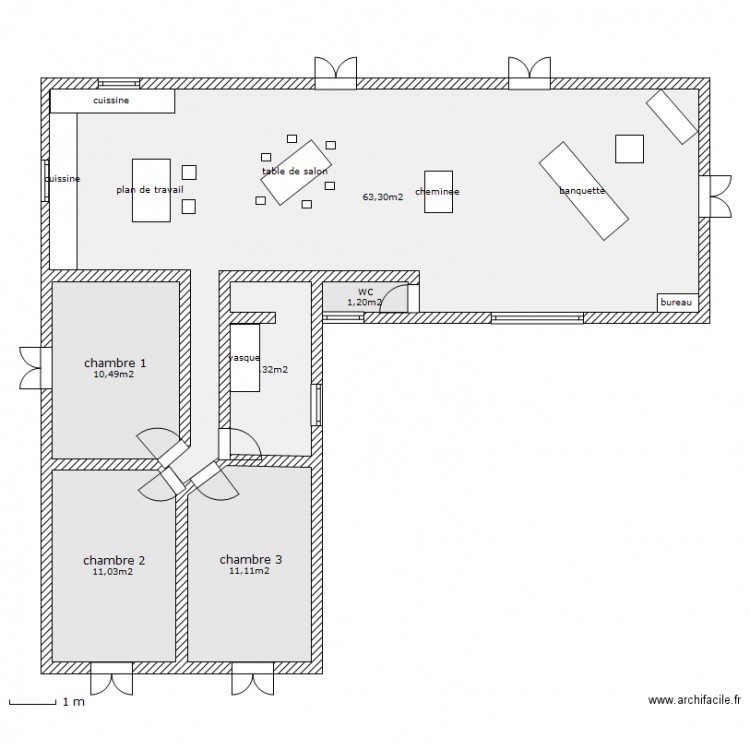 plan 2. Plan de 0 pièce et 0 m2