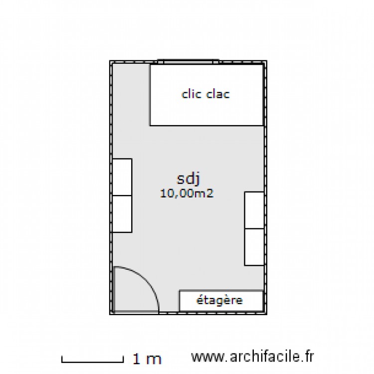 salle de jeux. Plan de 0 pièce et 0 m2