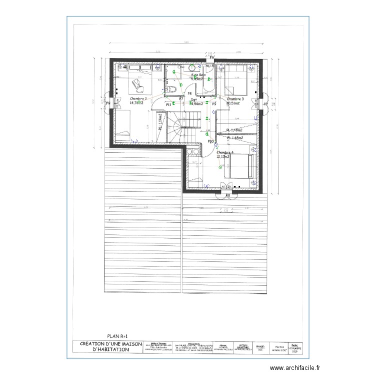 Griv Etage. Plan de 0 pièce et 0 m2