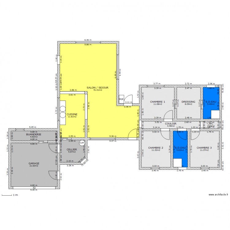 Maison de rêve. Plan de 0 pièce et 0 m2