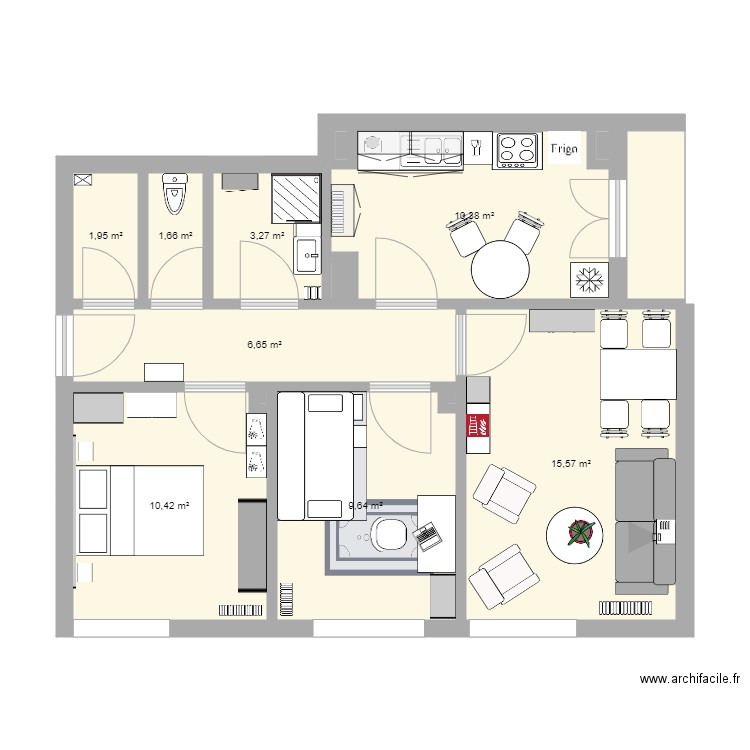 Villefranche sur Saone. Plan de 0 pièce et 0 m2