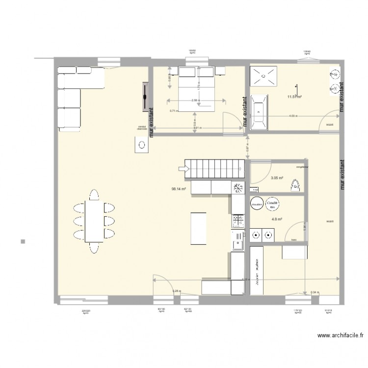 rez final 01052017. Plan de 0 pièce et 0 m2