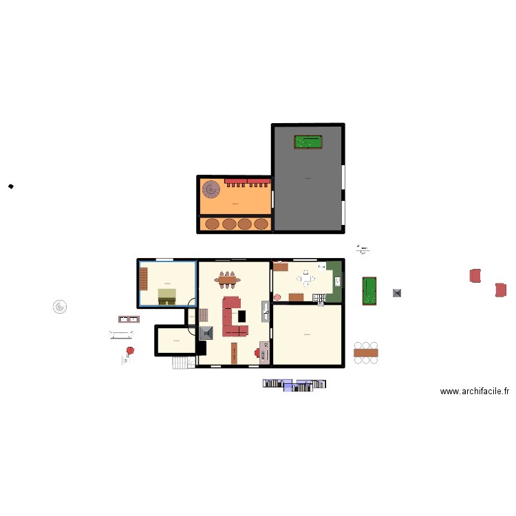 pascal new222. Plan de 34 pièces et 917 m2