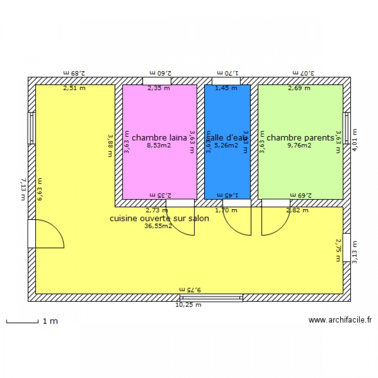 plan definitif maison guadeloupe. Plan de 0 pièce et 0 m2