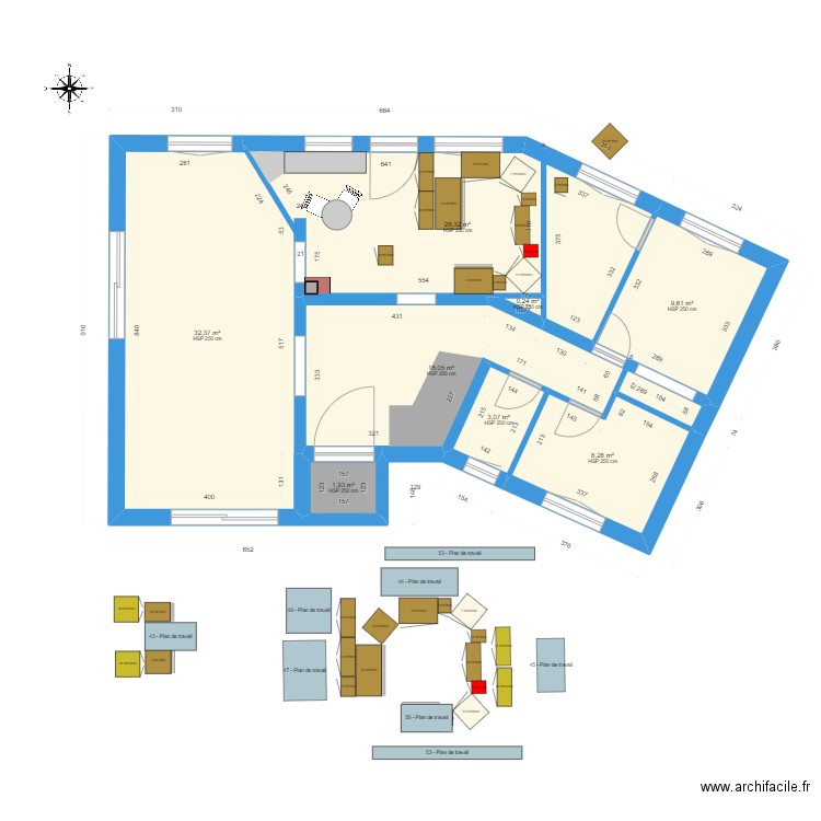 Drachenbronn 21.09.2023_avec cuisine7. Plan de 8 pièces et 100 m2