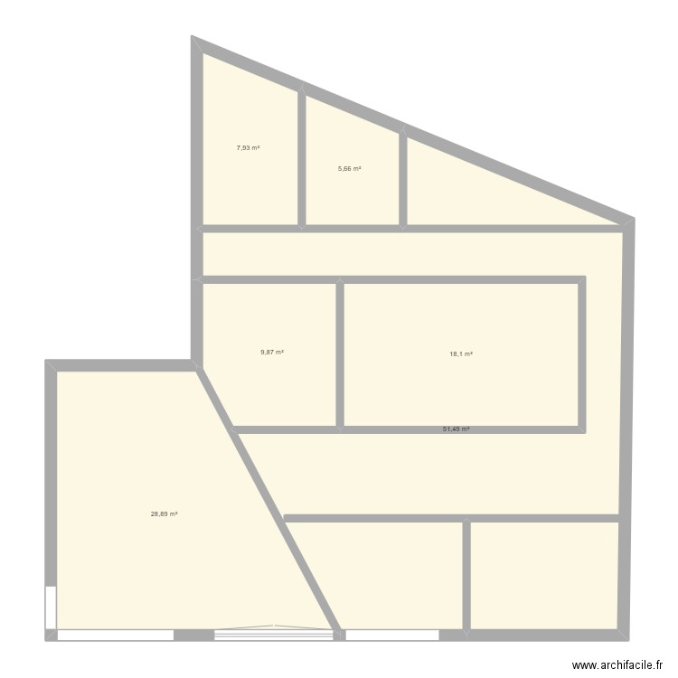 essai clinique 2. Plan de 0 pièce et 0 m2