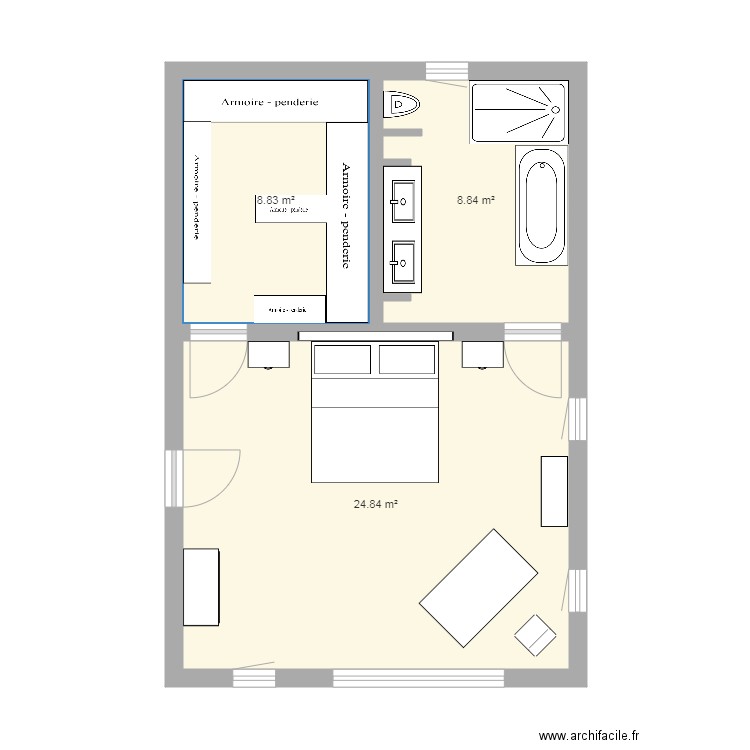 Wed Las Suite. Plan de 0 pièce et 0 m2