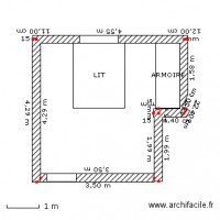 CHAMBRE 15M2